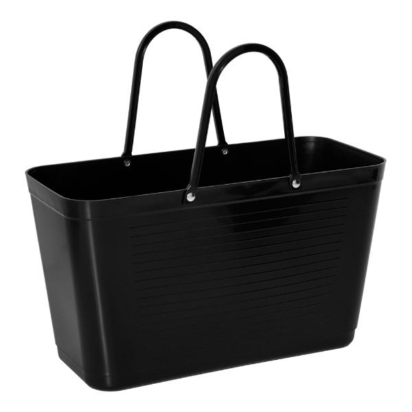 Väska Plast Stor Svart