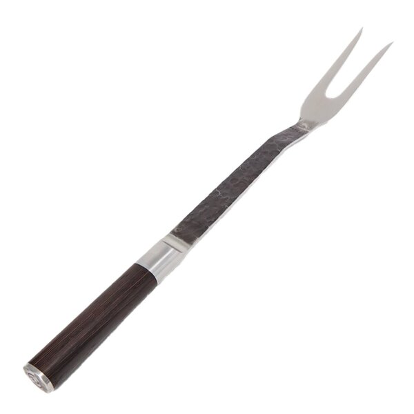 Satake Kuro BBQ-gaffel 12,2 cm brun/rostfri