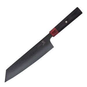 Yaxell Rei kiritsukekniv 20 cm DLC svart/röd