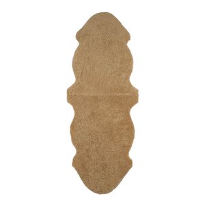 Natures Collection Fårskinn New Zealand kort ull 160x60 cm honey