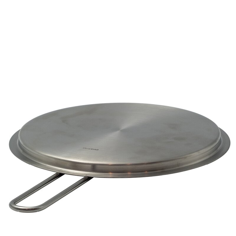 Eva Trio Platt lock 20 cm rostfritt stål