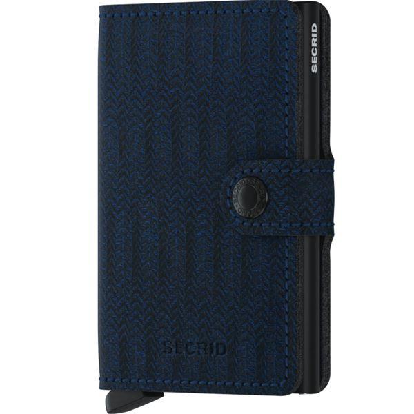 Miniwallet plånbok 6,5×10 cm blå
