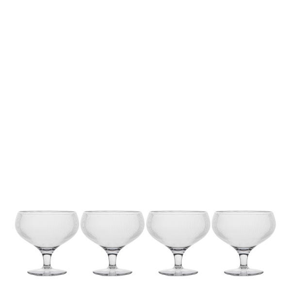 Sagaform Billi Champagnekupa 30 cl 4-pack Klar