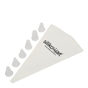 Silikomart Spritspåse med 6 tyllar