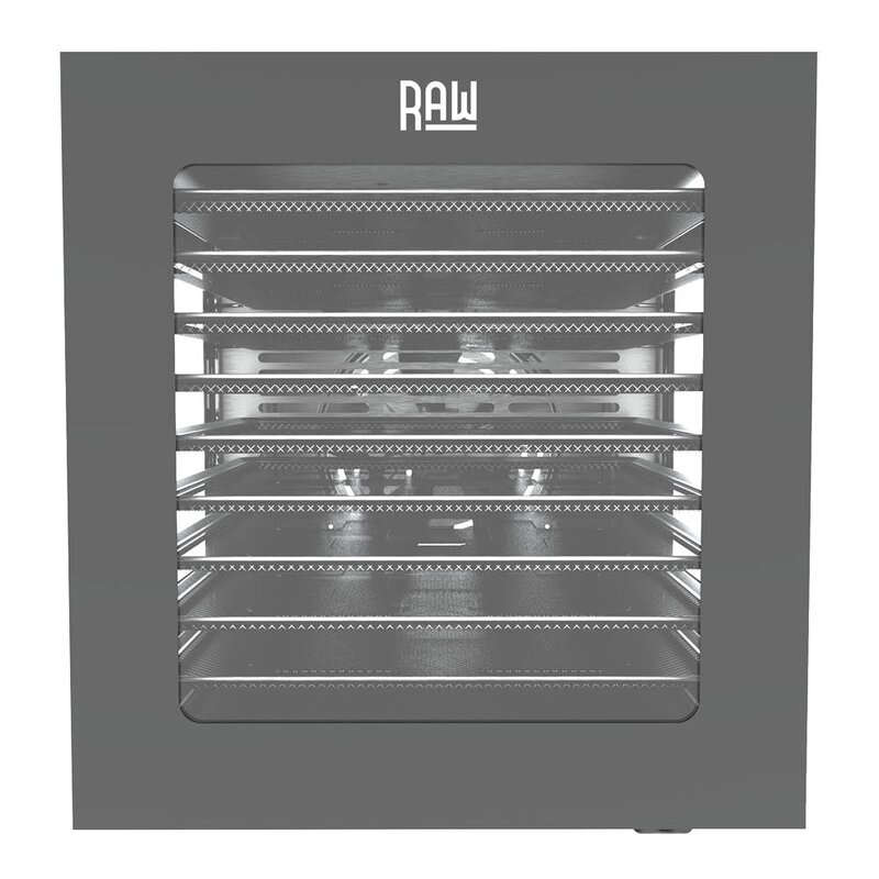 RAW Dehydrator med 10 hyllor RAWDH10 svart