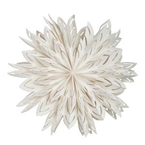 Watt & Veke Siv Julstjärna 60cm Vit
