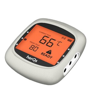 Click & Grow HerQs Easy BBQ grilltermometer vit