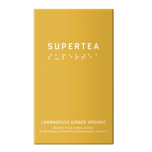 Teministeriet Supertea ekologiskt örtte 30g 20-pack citrongräs ingefära