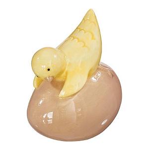 Cult Design Brunetta Kyckling Pojk 6x4x7 cm Gul