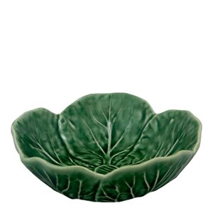 Bordallo Pinheiro Cabbage skål 12 cm 20 cl kålblad grön