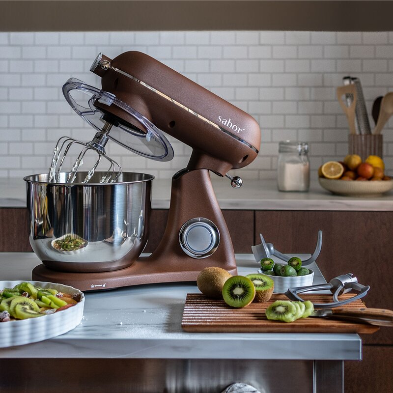 Sabor Ultimate köksmaskin 6,5 L med koppling koppar/frostat
