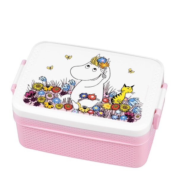Rätt Start Mumin matlåda Äng rosa