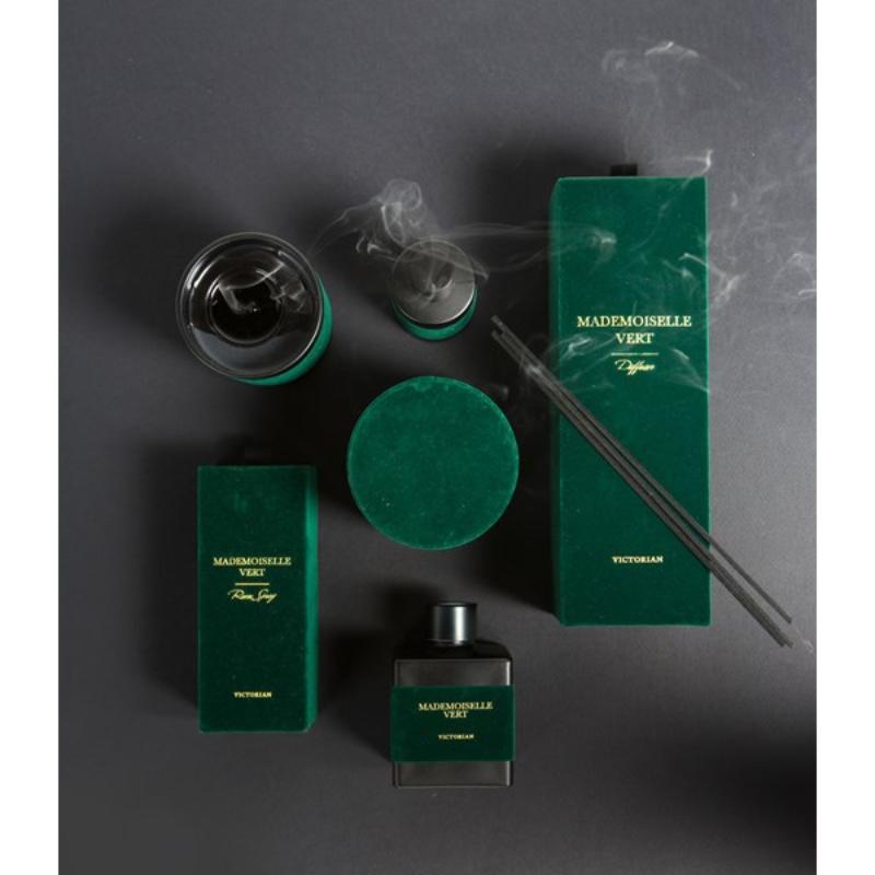 Victorian Velvet Doftljus Mademoiselle Vert 