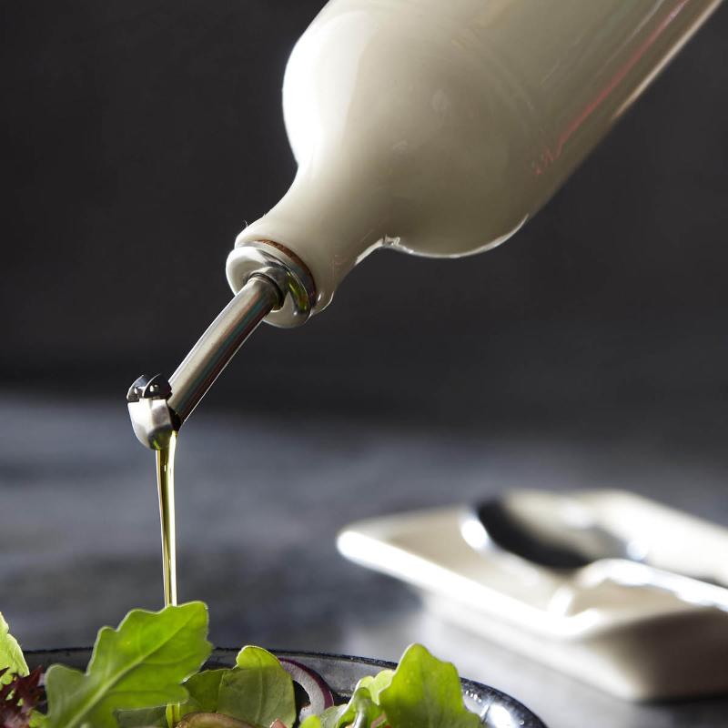 Emile Henry Flaska för olivolja 400 ml cream