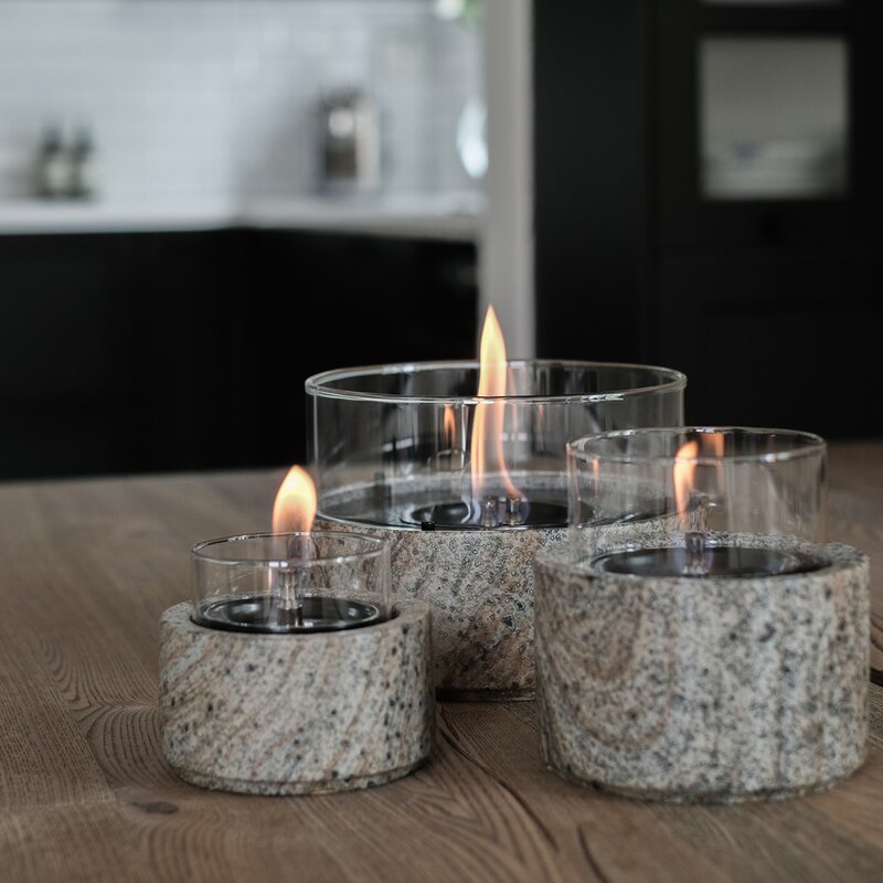 Tenderflame Slate 10 bordslykta 0,15 L Stone