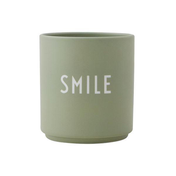 Favourite mugg Smile 25 cl green