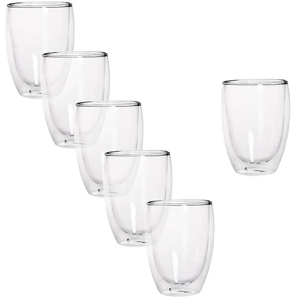 Modern House Lundi mugg 6-pack 35 cl klar