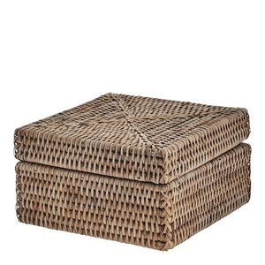 Lene Bjerre Norah förvaringslåda med lock 18x18 cm natur