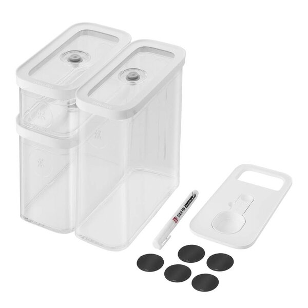 Zwilling Fresh & Save Cube förvaringsset rektangulärt 5 delar plast