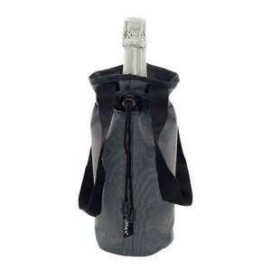 Pulltex  PWC To Go kylväska för en flaska 18,5x12 cm grå