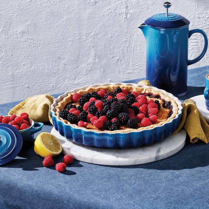 Le Creuset Pajform 28 cm Azure