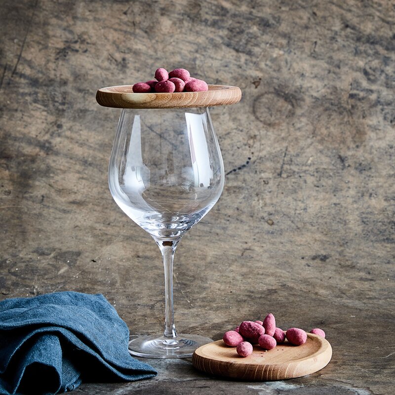 Aida Raw Teak Partyplatta 13x11,4 cm 2-pack