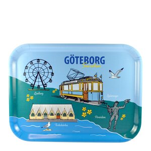 Mellow Design Bricka 27x20 cm Göteborgsmotiv