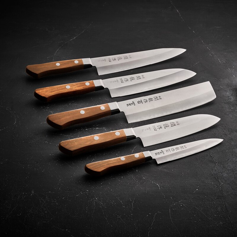 Sekiryu Wood chopper kniv 16,5 cm silver