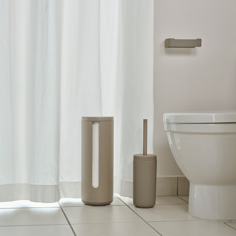 Zone Ume toalettborste taupe