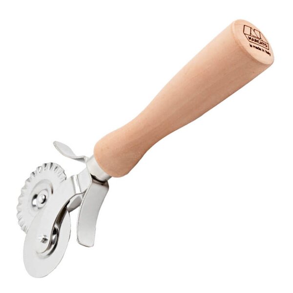 Marcato Pastaskärare dubbel rostfritt stål/trä