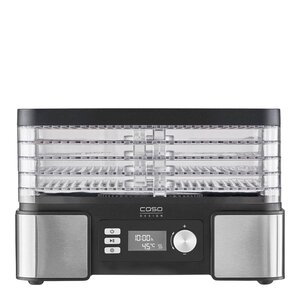 Caso DH 450 dehydrator 5 hyllor stål/svart