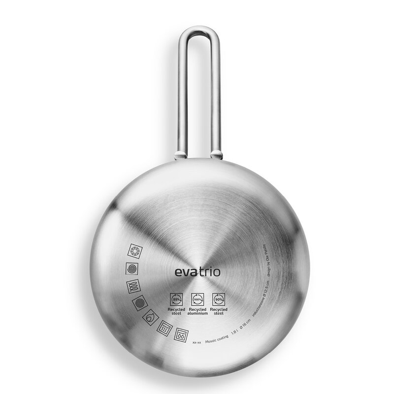 Eva Trio Multi Mosaic kastrull 1,8?L 16?cm keramisk