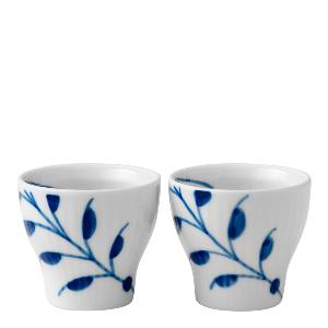 Royal Copenhagen Blue Fluted Mega Äggkopp 2-pack