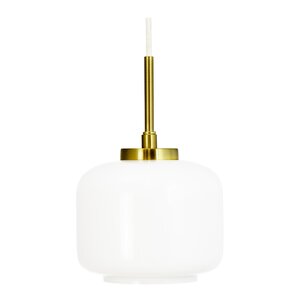 Dyberg Larsen ARP pendellampa 15 cm opal/mässing