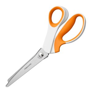 Fiskars Softgrip mönstersax 24 cm orange
