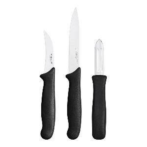 Fiskars Essential Skalset 3 delar Svart