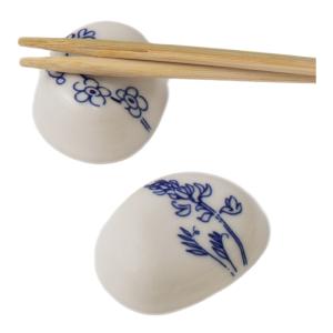 MoominArabia Haru Mumin ätpinnar hållare 2-pack vit/blå