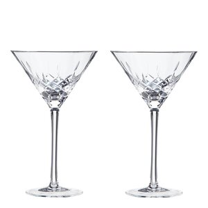 Viski Admiral Martini glas i kristall 27 cl 2-pack