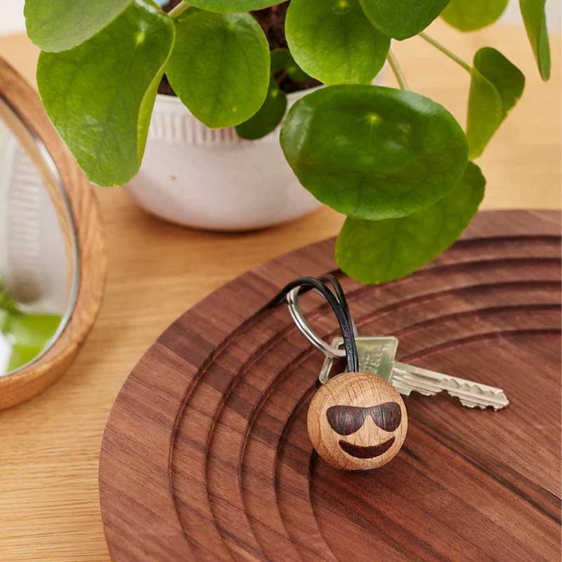 Spring Copenhagen Emoji Nyckelring 3 cm Cool