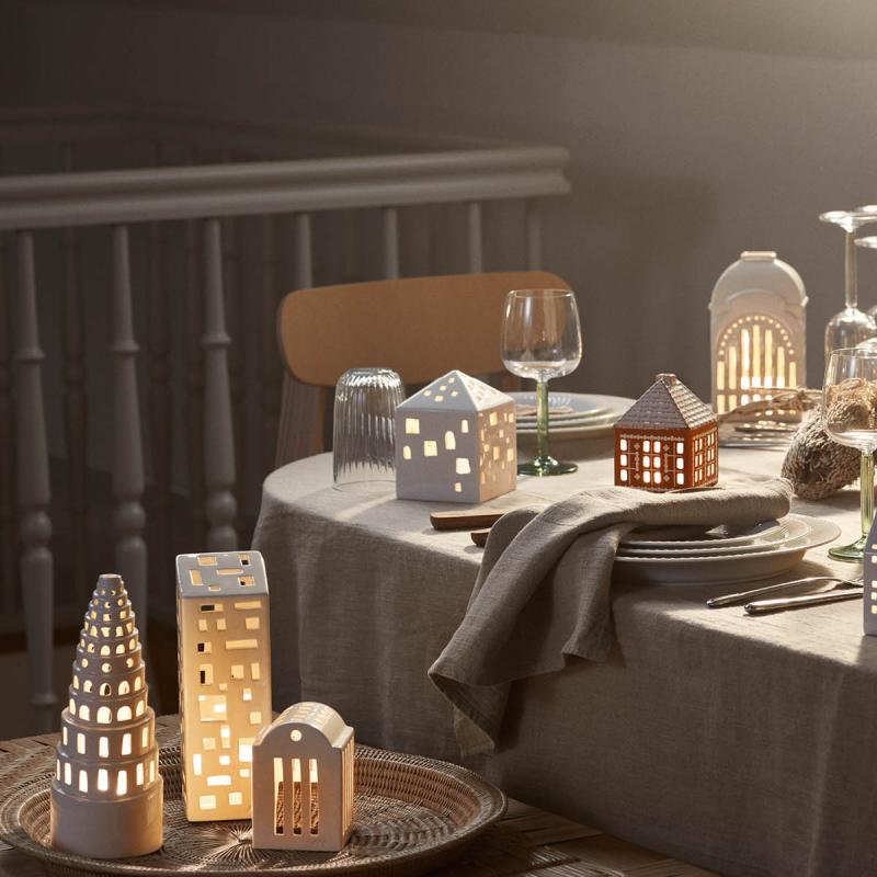 Kähler Urbania Ljuslykta 22 cm Höghus