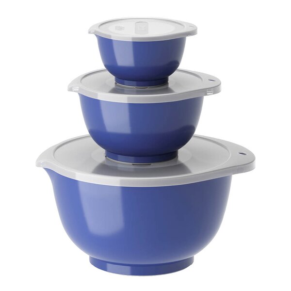 Rosti Margrethe skålset 6 delar 0,25 + 0,75 + 3 L electric blue
