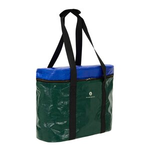 House Doctor Picnic kylväska 38x19,5 cm grön/blå