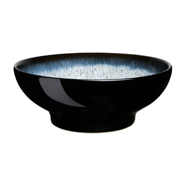 Halo serveringsskål medium 23,5×23,5 cm grå/svart