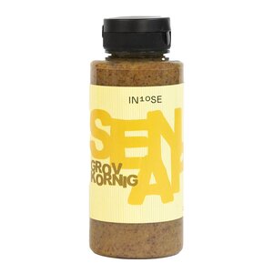 IN10SE Grov senap 265 ml gul
