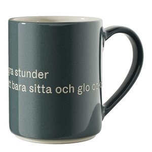 Design House Stockholm Astrid Lindgren Mugg Blå Och så ska man ju ha några stunder