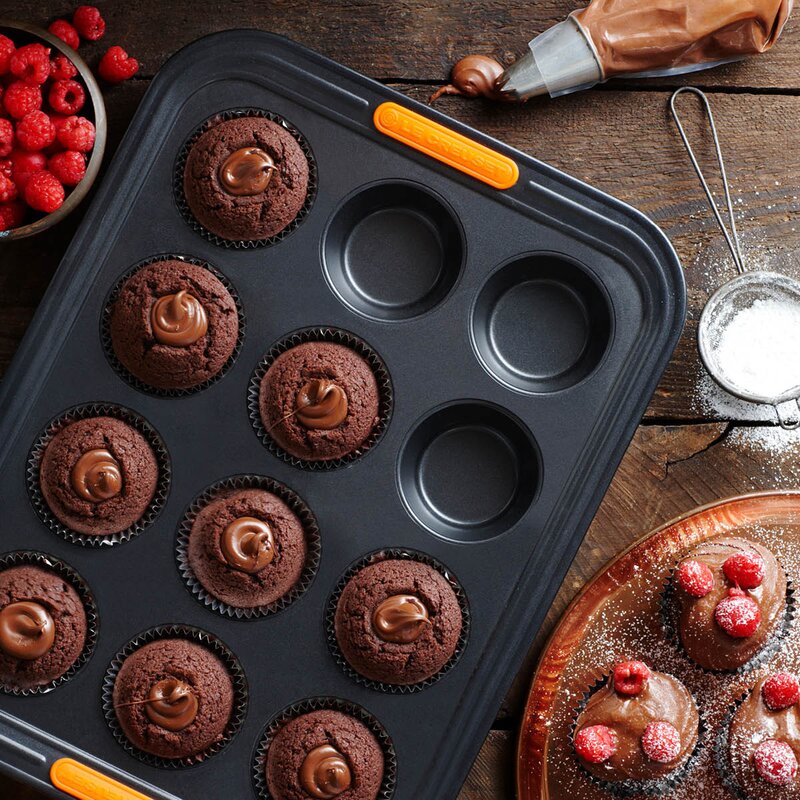 Le Creuset Muffinsform för 12 muffins 30x40 cm