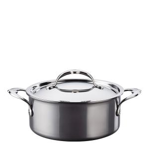 Hestan Nanobond Gryta med lock 2,8 L Stål