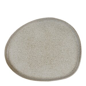 Aida RAW Organic tallrik 24x21 cm sandy beige