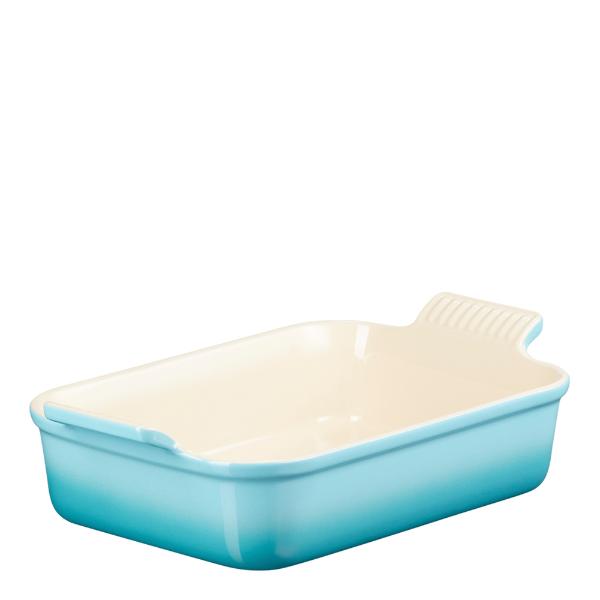 Le Creuset Heritage Rektangulär Form 32 cm Caribbean