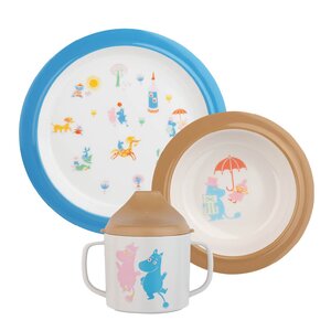 Rätt Start Mumin barnservis 3 delar 80 år